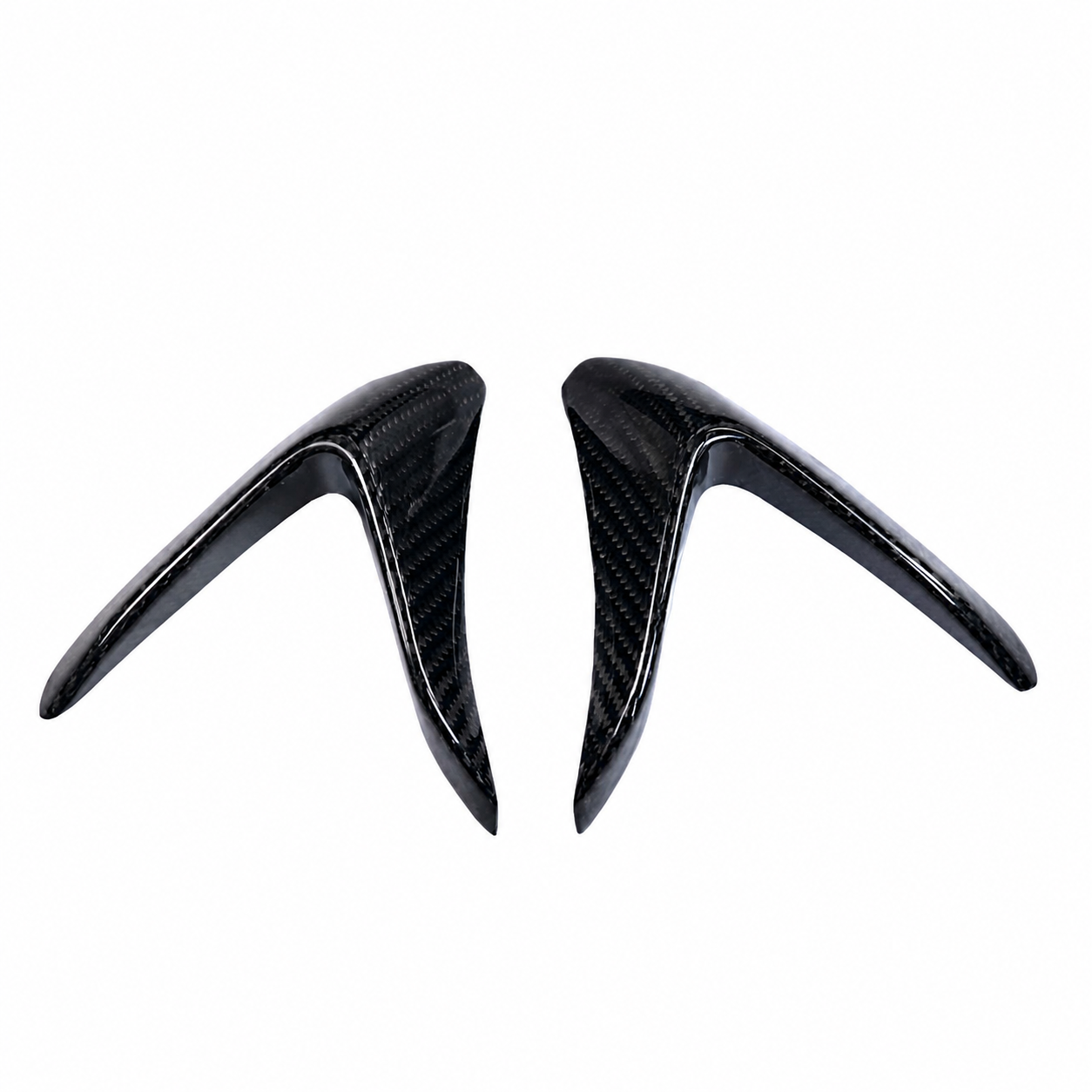 Carbon Fiber Front Fairing Side Panels for Aprilia RSV4 (2021–2024) - View 1 | ZOOMVIBE MOTO