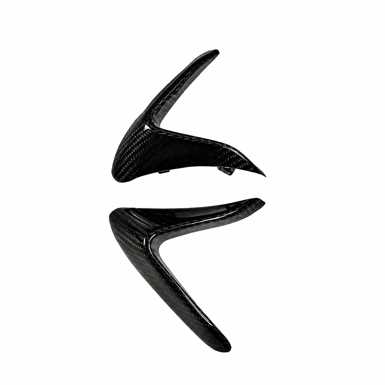 Carbon Fiber Front Fairing Side Panels for Aprilia RSV4 (2021–2024) - View 3 | ZOOMVIBE MOTO