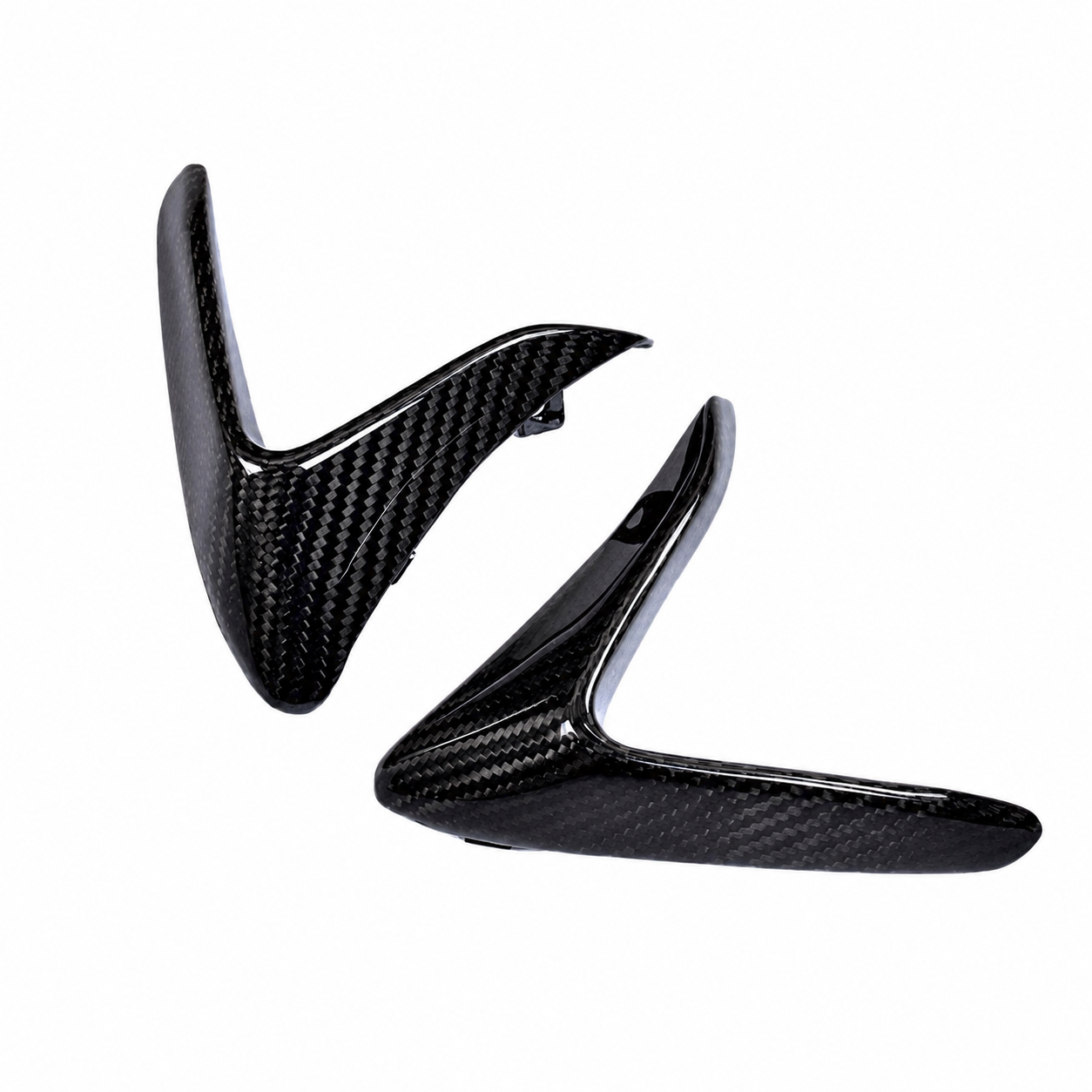 Carbon Fiber Front Fairing Side Panels for Aprilia RSV4 (2021–2024) - View 4 | ZOOMVIBE MOTO