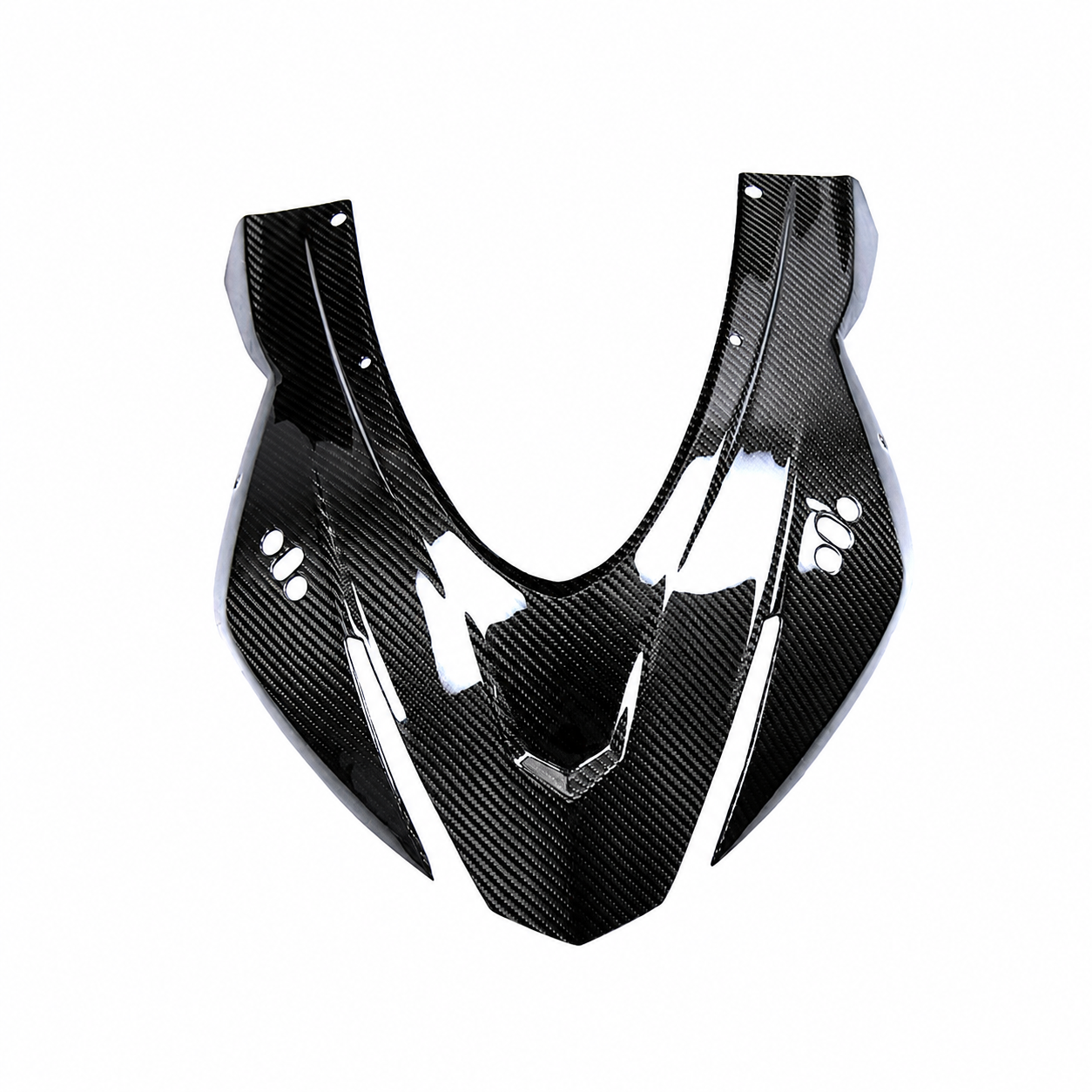 Carbon Fiber Front Head Fairing for Aprilia RSV4 (2021–2024) - View 1 | ZOOMVIBE MOTO