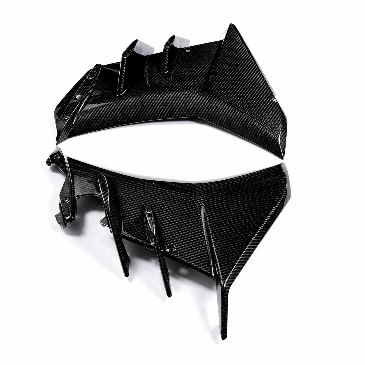 Carbon Fiber Front Frame Side Panels for Aprilia RSV4 (2021–2024) - View 5 | ZOOMVIBE MOTO