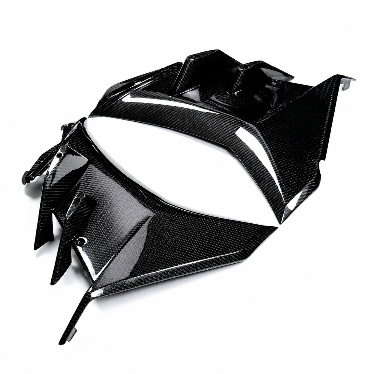 Carbon Fiber Front Frame Side Panels for Aprilia RSV4 (2021–2024) - View 6 | ZOOMVIBE MOTO