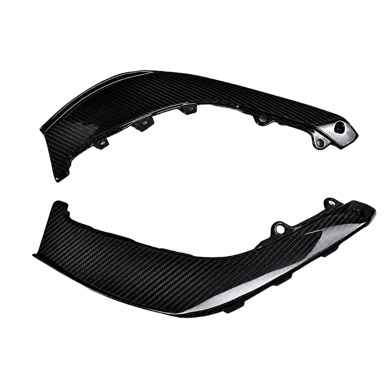 Carbon Fiber Upper Inner Fairing Panels for Aprilia RSV4 (2021+) | View 1 | ZOOMVIBE