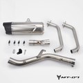 Yamaha MT-07 clean full exhaust system component set
