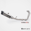 Yamaha MT-07 clean full exhaust system net weight 4.3 kg