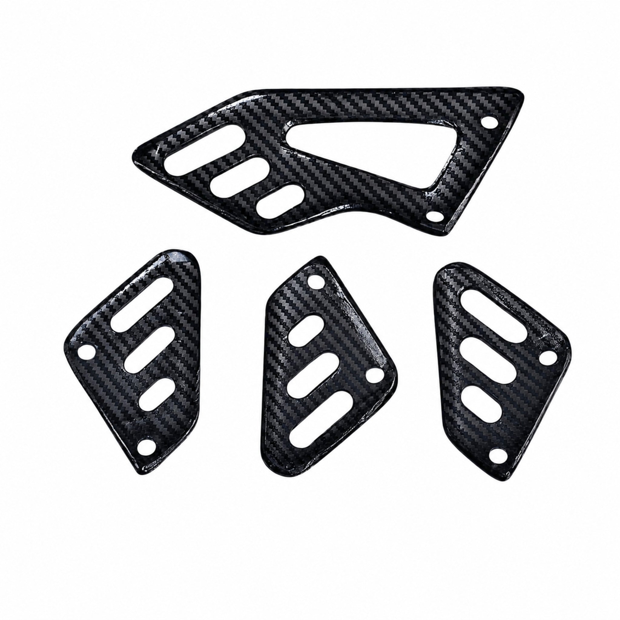 Carbon Fiber Heel Guard Plates for Aprilia RSV4 / Tuono V4 (2021+) | View 5 | ZOOMVIBE