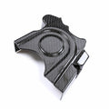 Carbon Fiber Sprocket Cover for Aprilia GPR 250R (2021–2023) | View 4 | ZOOMVIBE